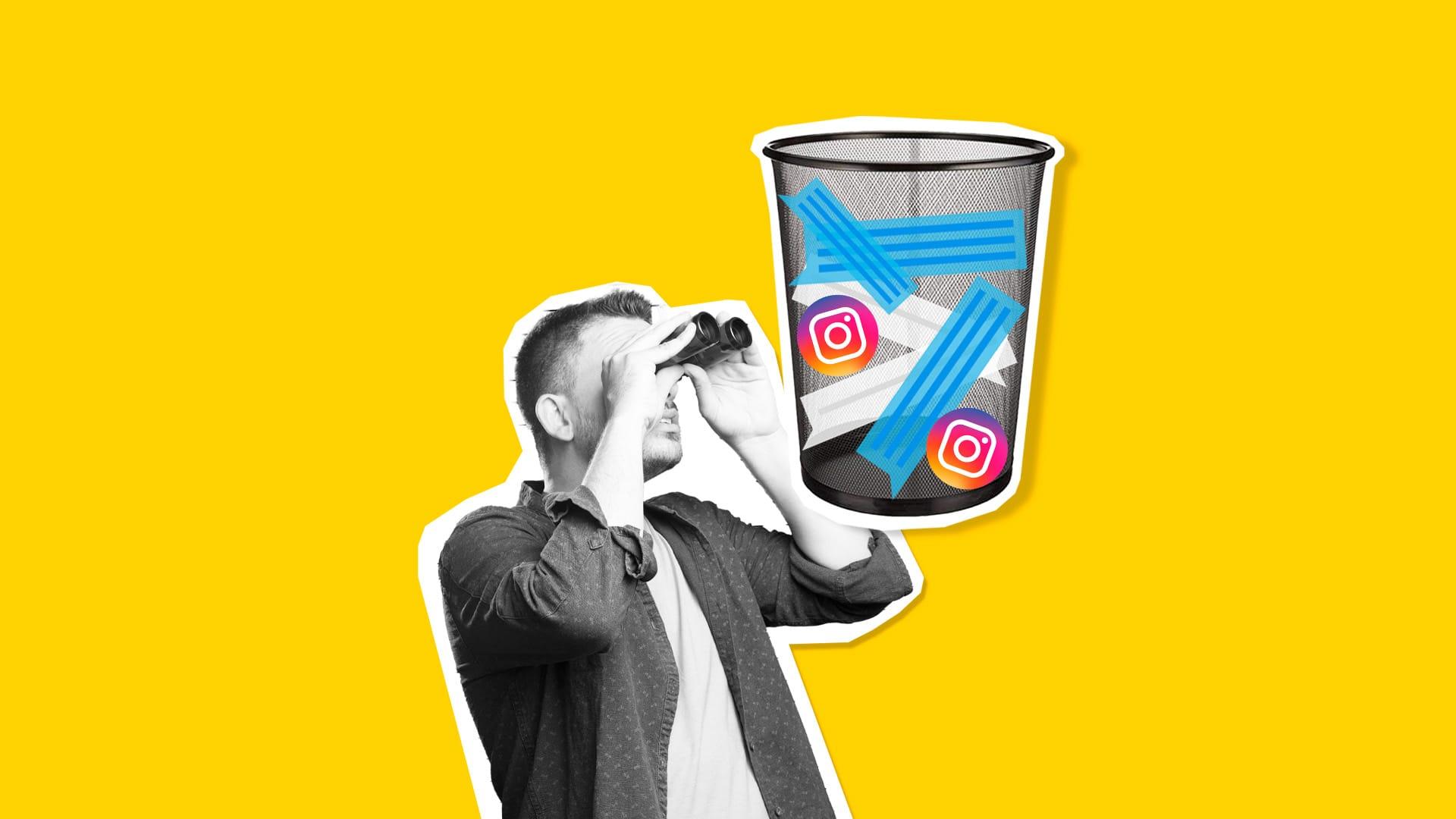 recuperar mensajes borrados en Instagram