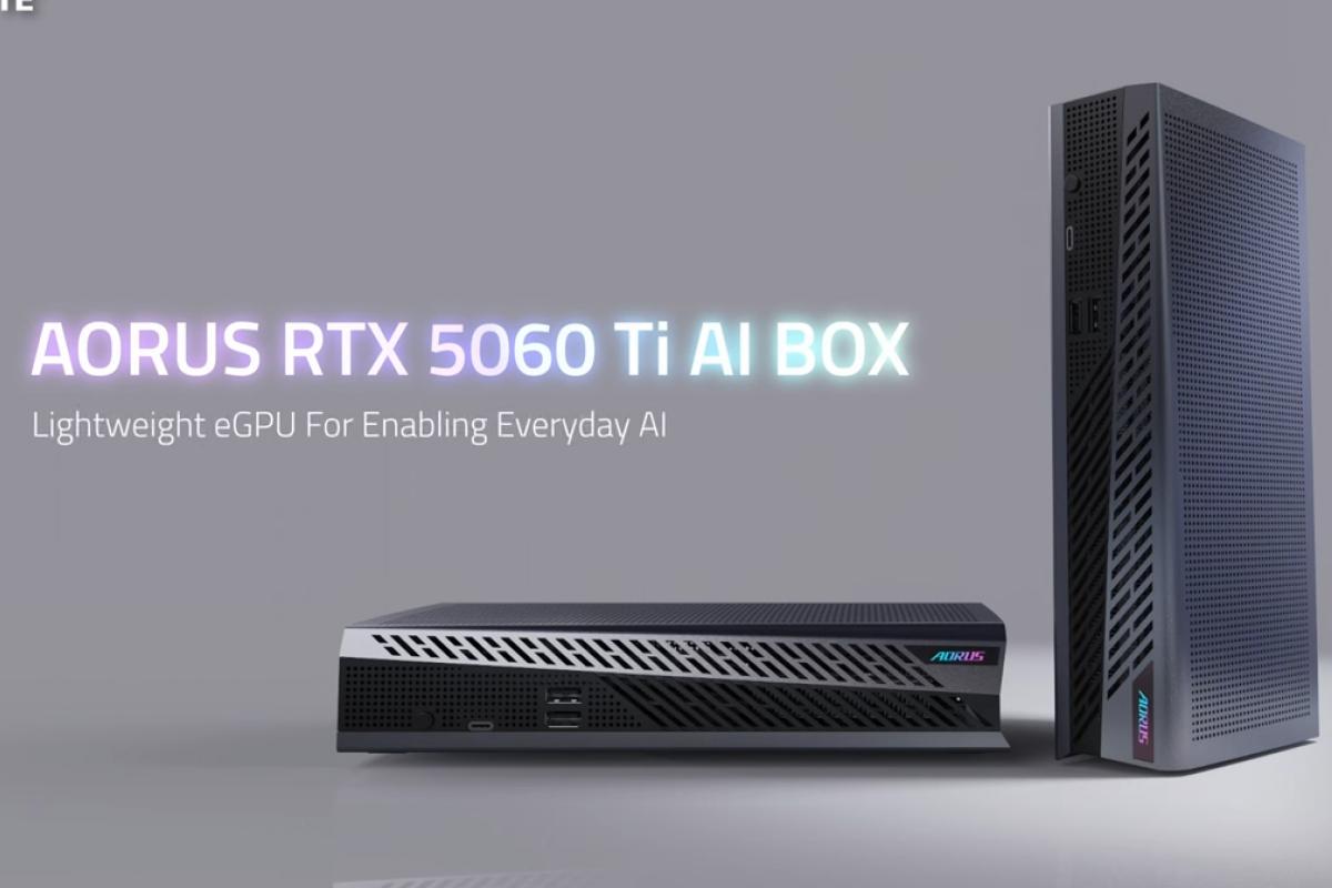 GPU externa conectividad Thunderbolt