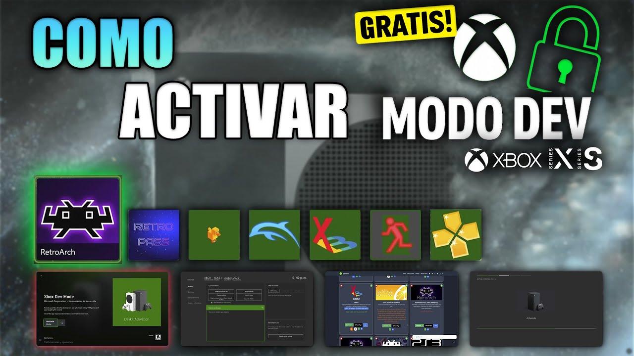 Guia modo desarrollador Xbox Series