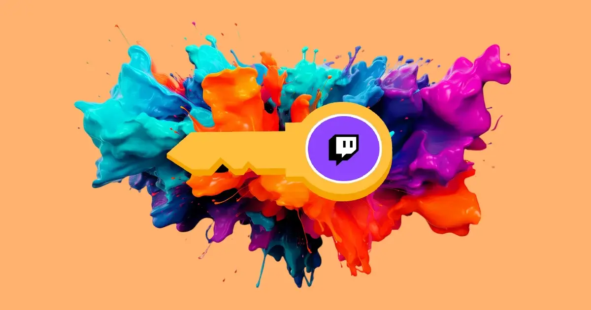 Cómo encontrar stream key de Twitch