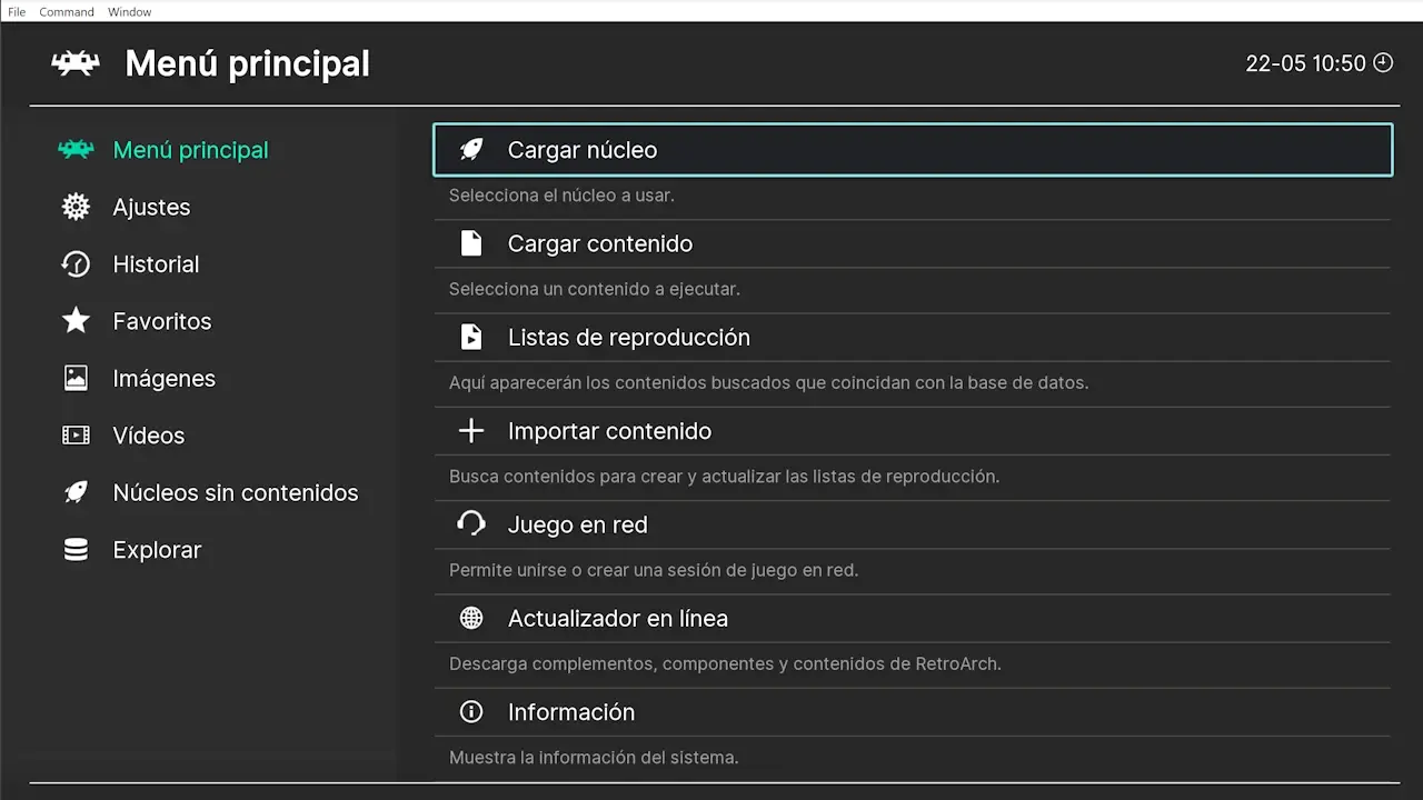 Configurar BIOS y ROMs en RetroArch
