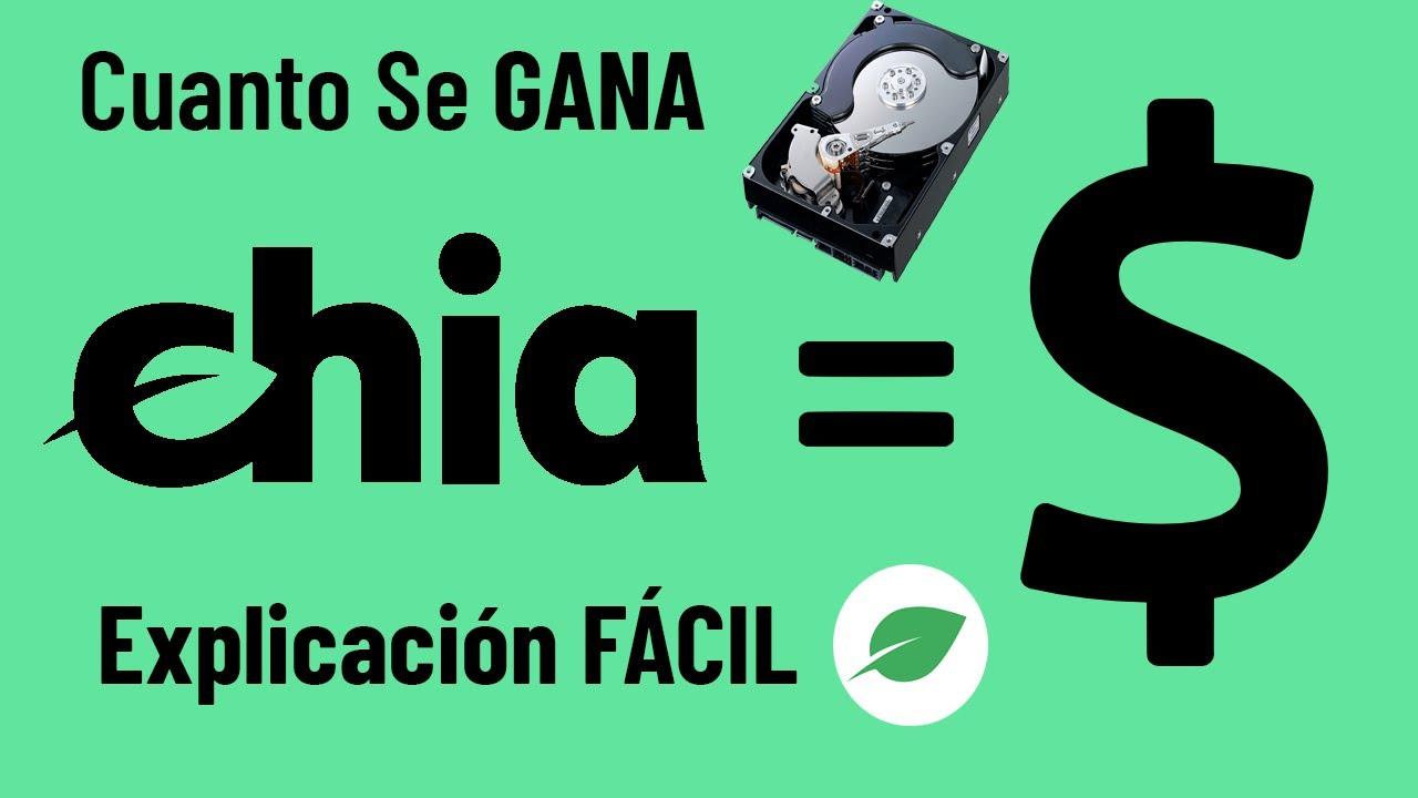 minado de Chia con discos duros
