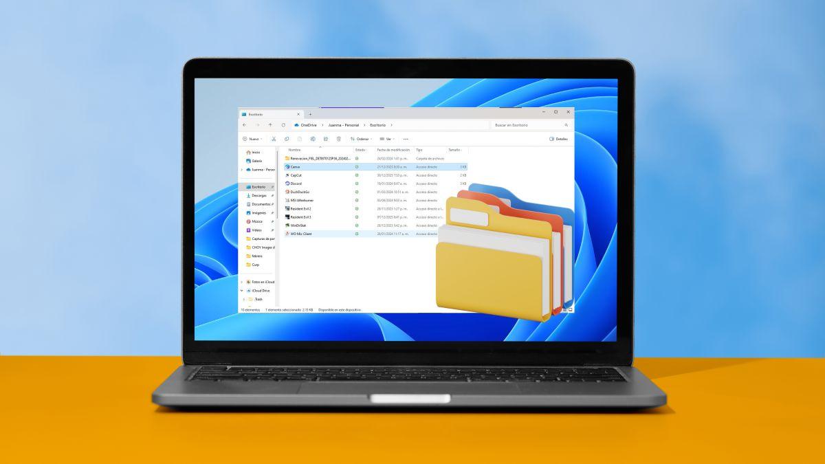 Explorador de Windows con Android