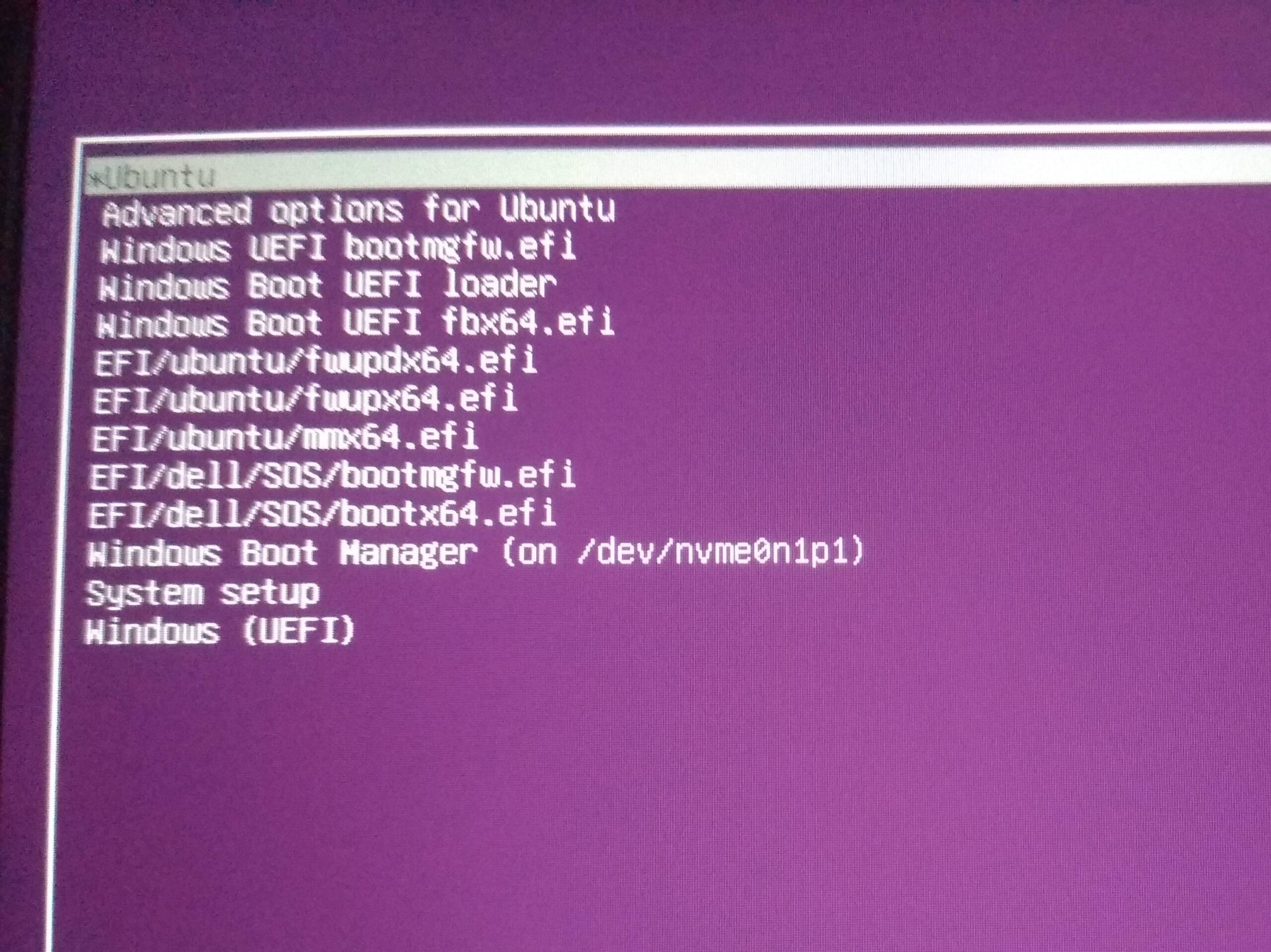 Reparación y configuración de GRUB