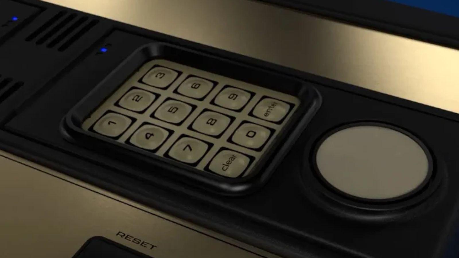 Detalle de la Intellivision Sprint y sus mandos