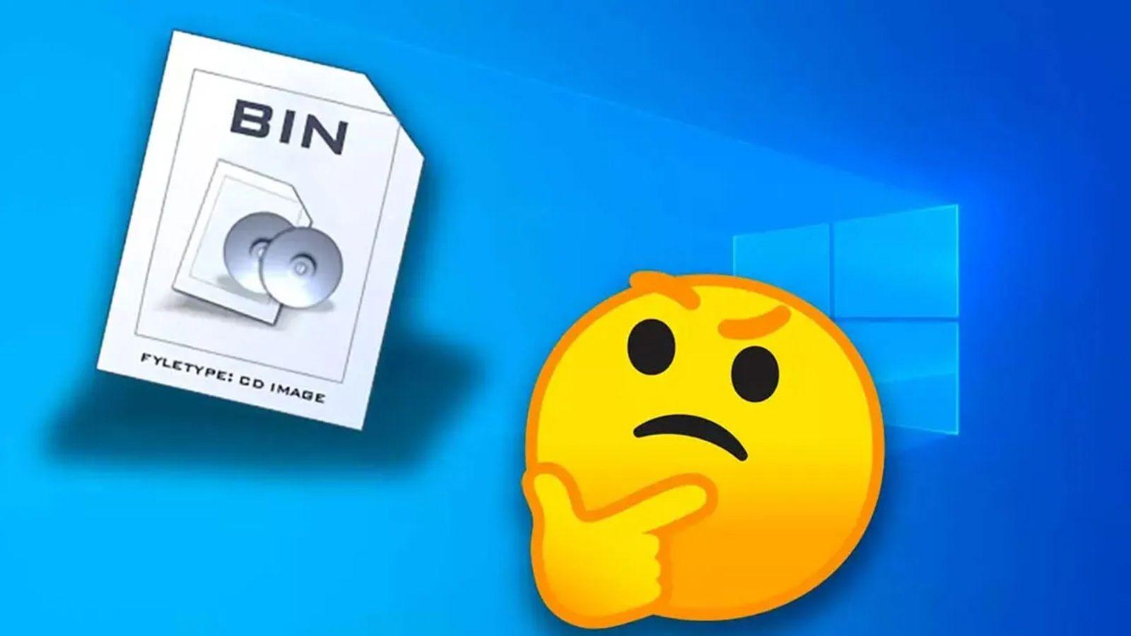 Abrir archivos BIN en Windows