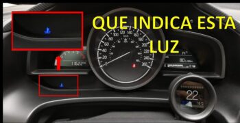 ¿Qué significa un termómetro azul en el tablero?