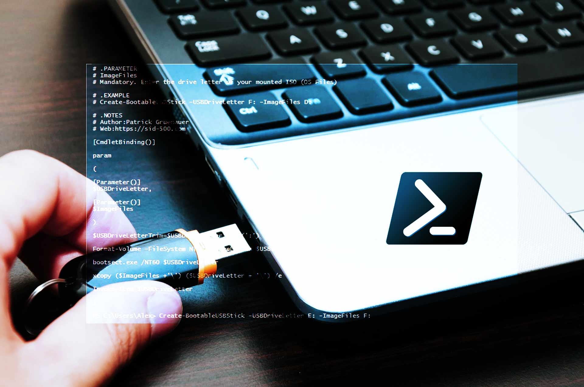 Soluciones de seguridad con USB y PowerShell