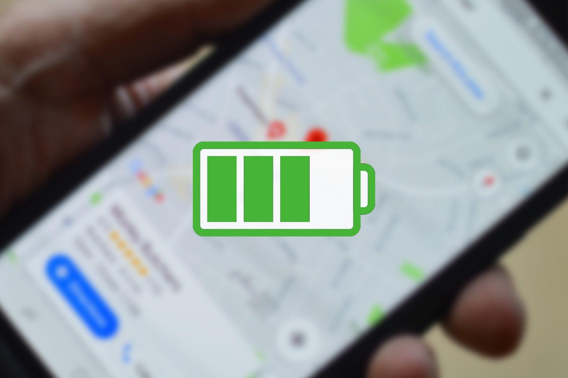Pantalla monocroma en Google Maps