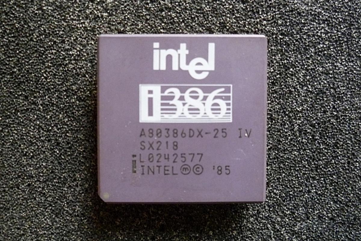 Chip Intel 386 y Pat Gelsinger