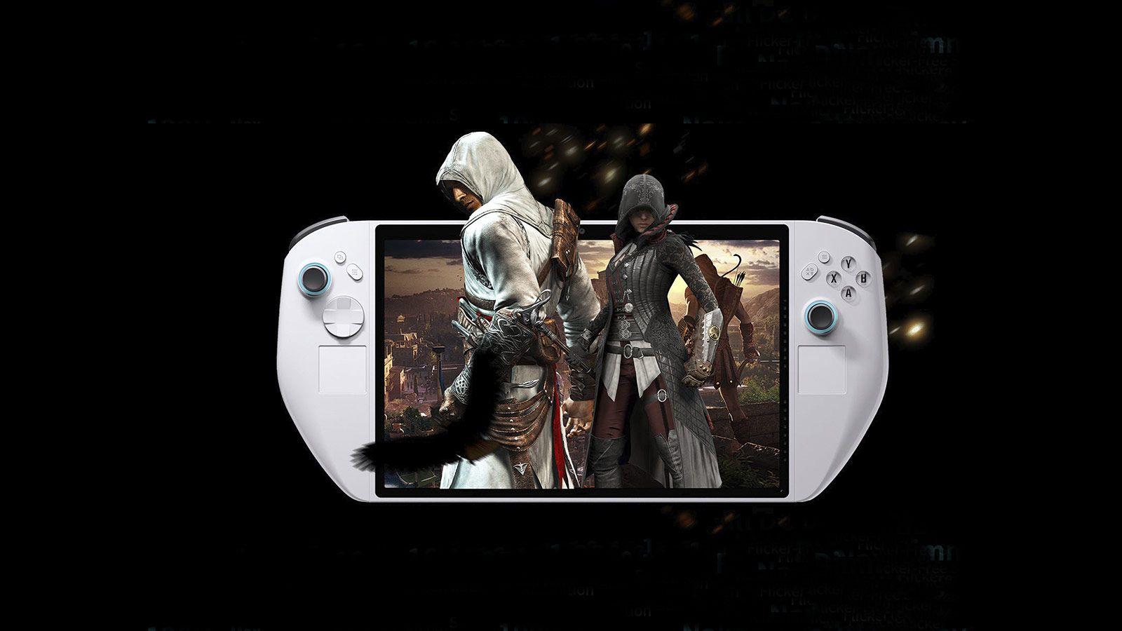 Consola portátil 3D con Windows y pantalla sin gafas