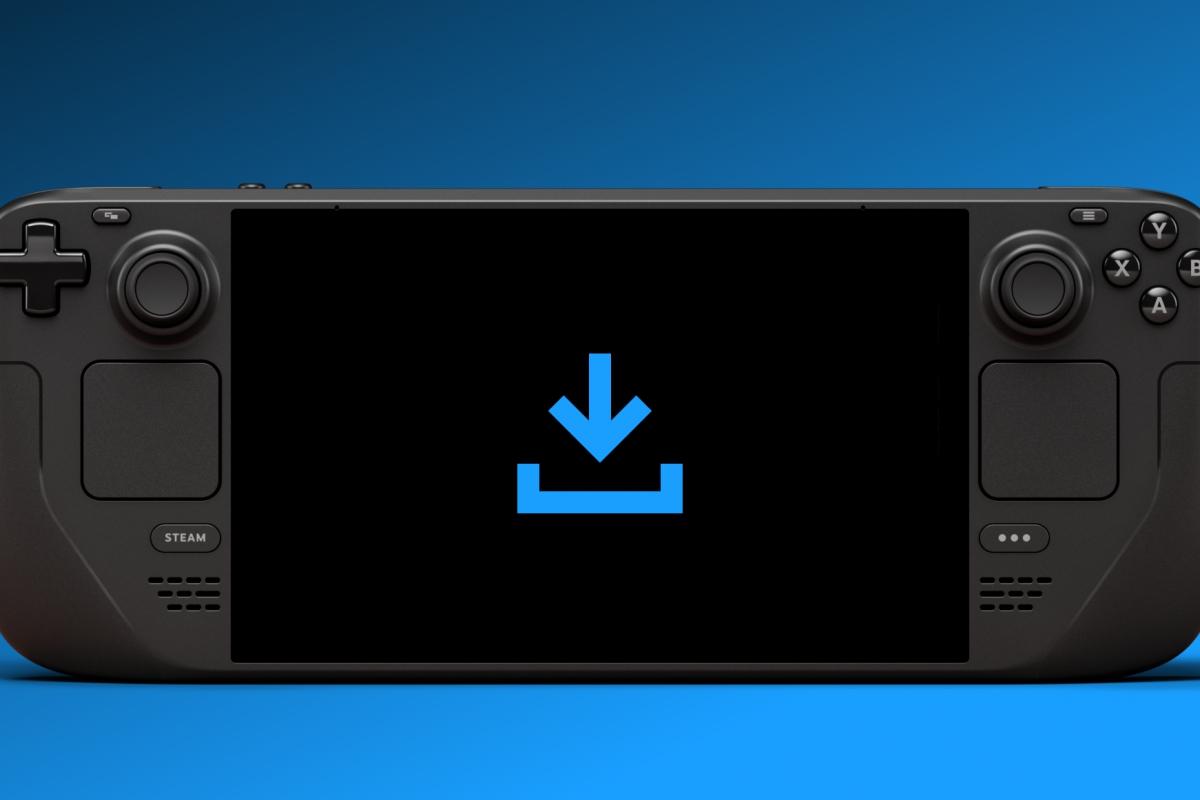 Steam Deck modo descarga con pantalla apagada