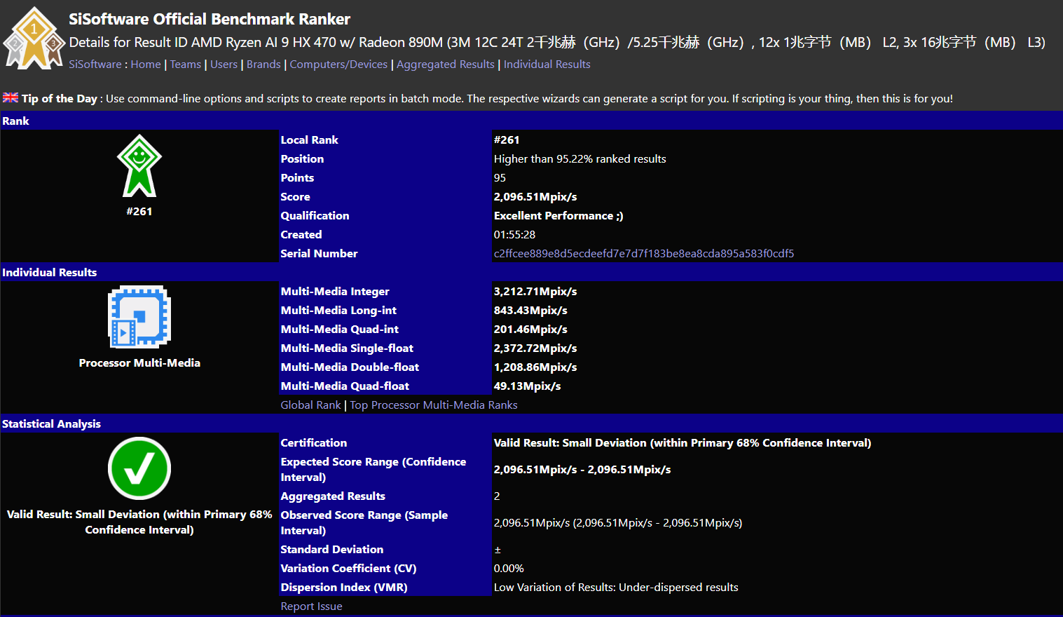 AMD Ryzen AI 9 HX 470 especificaciones filtradas