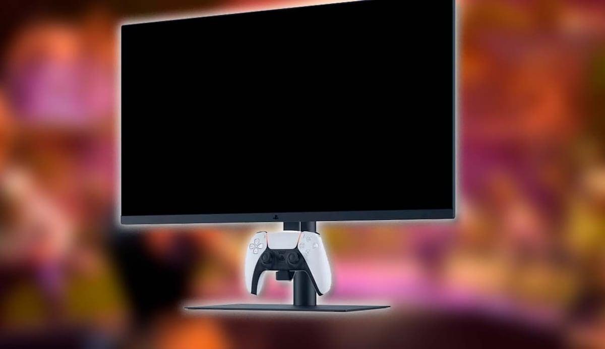 Monitor PlayStation de 27 pulgadas en uso