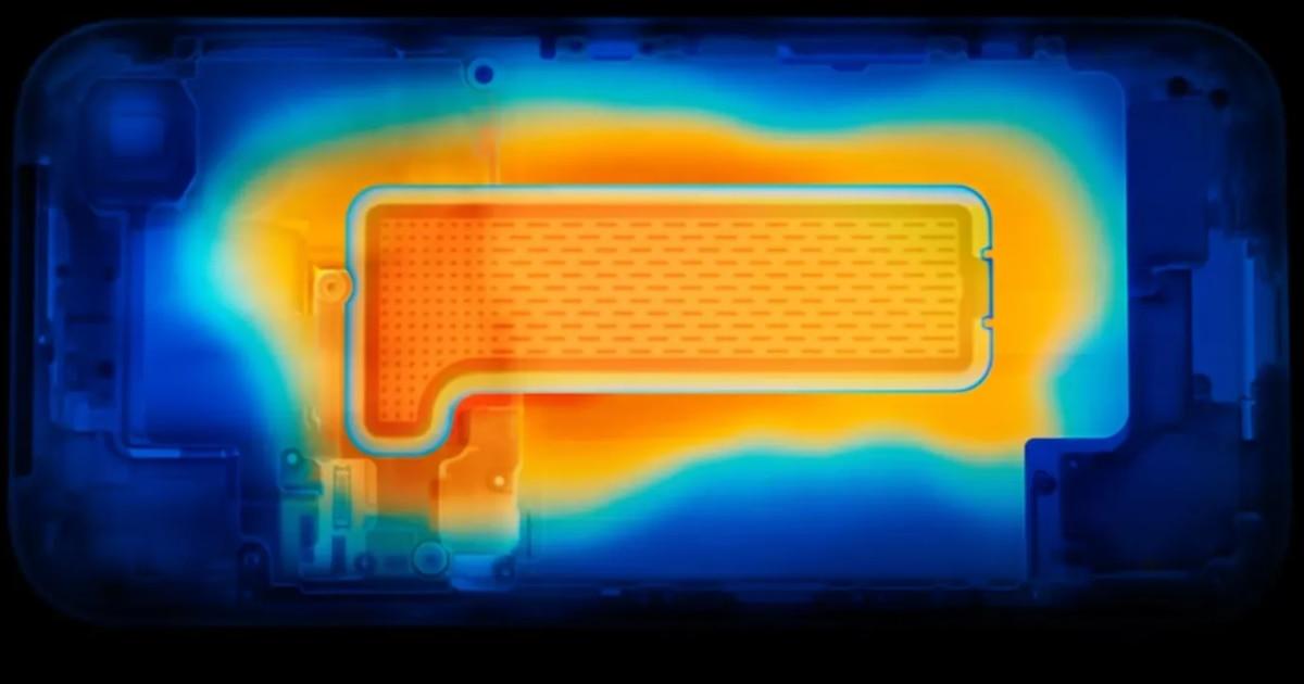 Sistema de cámara de vapor del iPhone 17
