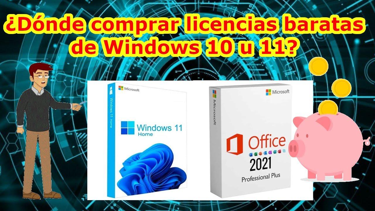 Licencias Windows baratas y legales