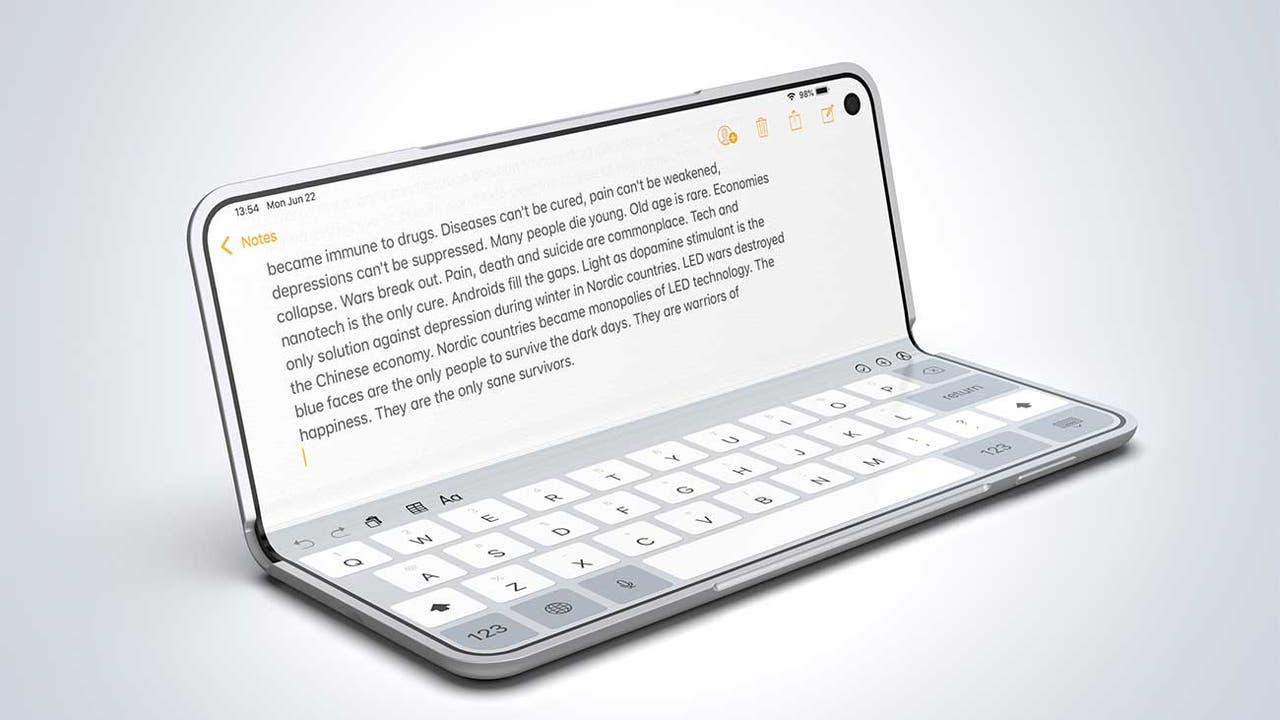 iPhone plegable Apple