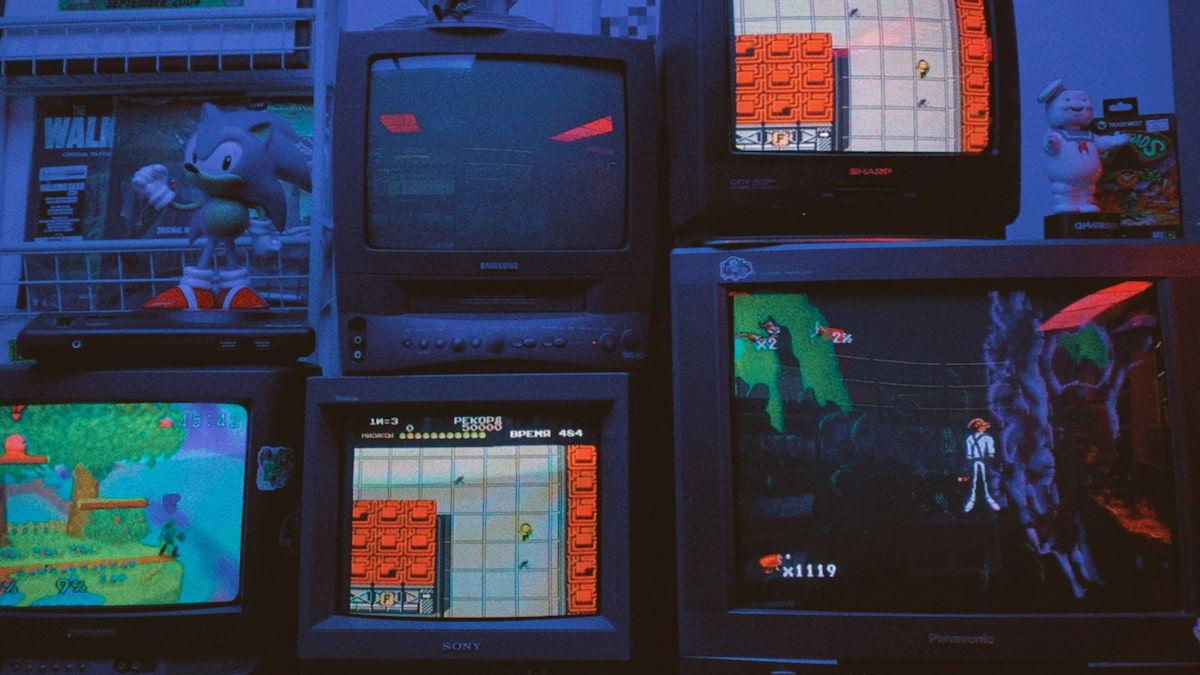 Televisor CRT para videojuegos retro
