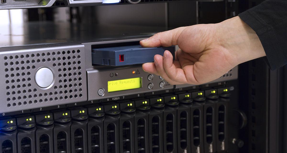 Cinta LTO almacenamiento de datos