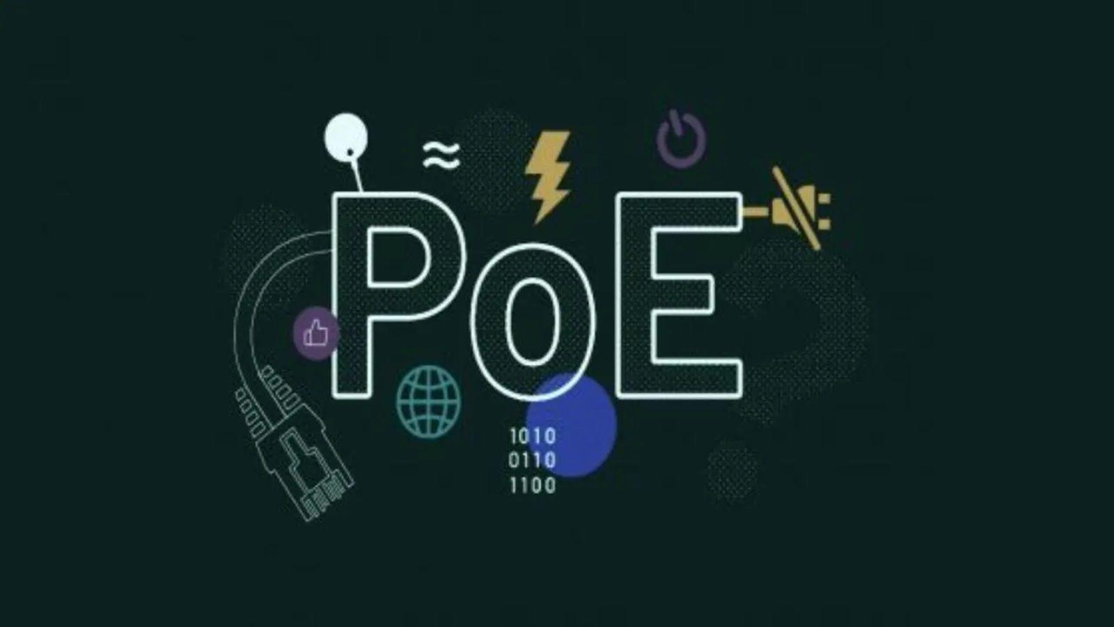 Cables y conectores PoE