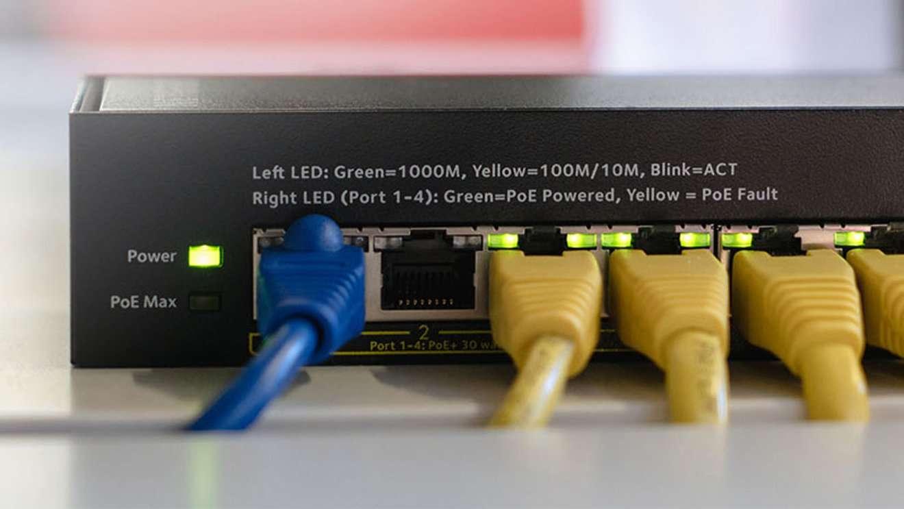 qué son los dispositivos de red PoE