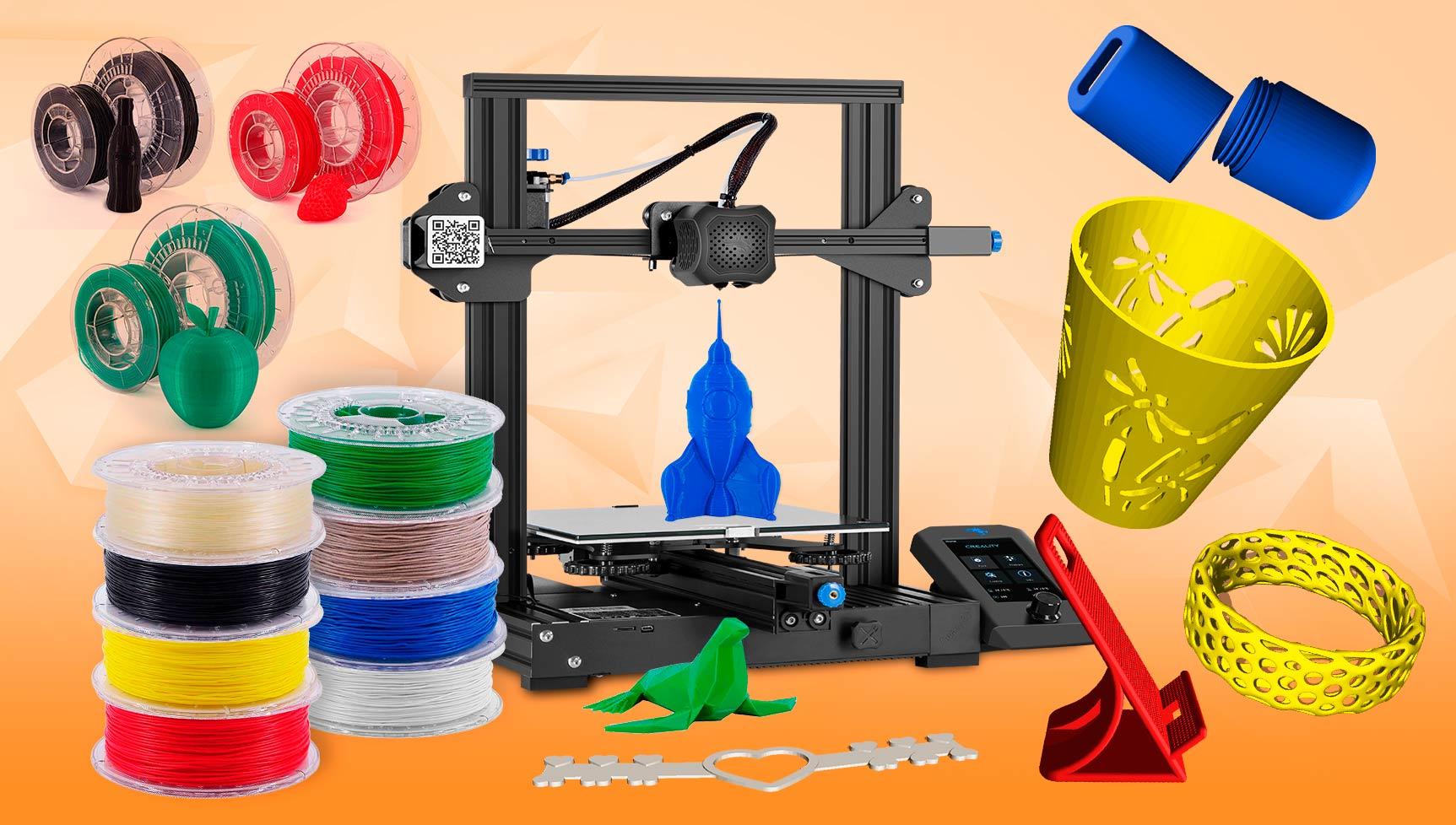 Materiales para impresión 3D