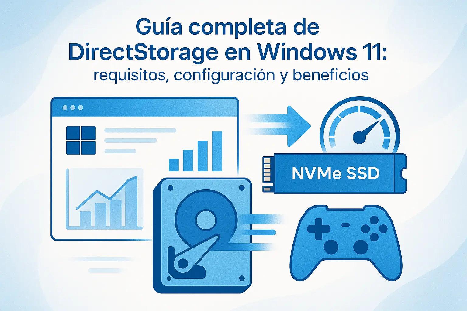 SSD NVMe PCIe y DirectStorage