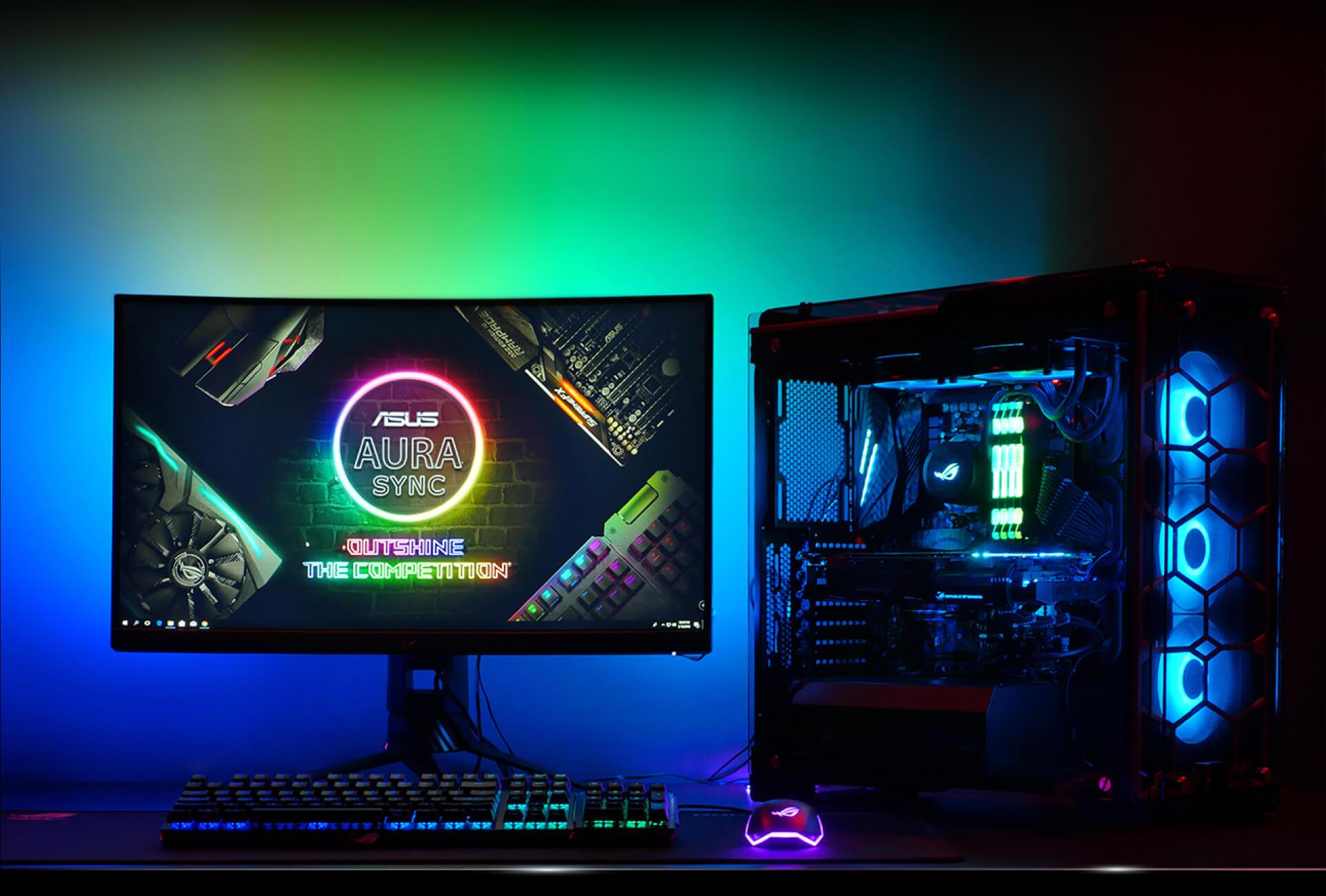 Aura Sync: control de iluminación