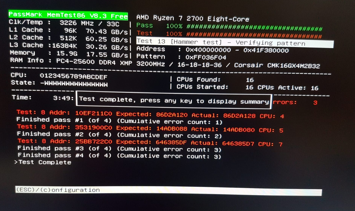 Diagnóstico memoria RAM Windows y MemTest86