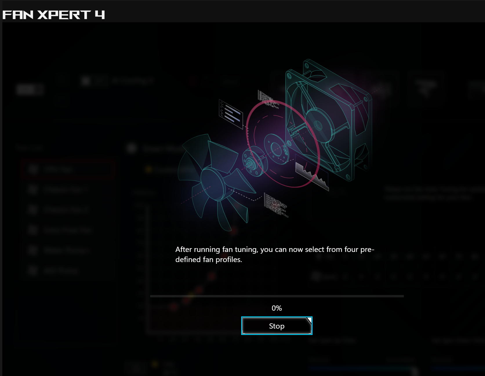 Ajustes de velocidad de ventiladores