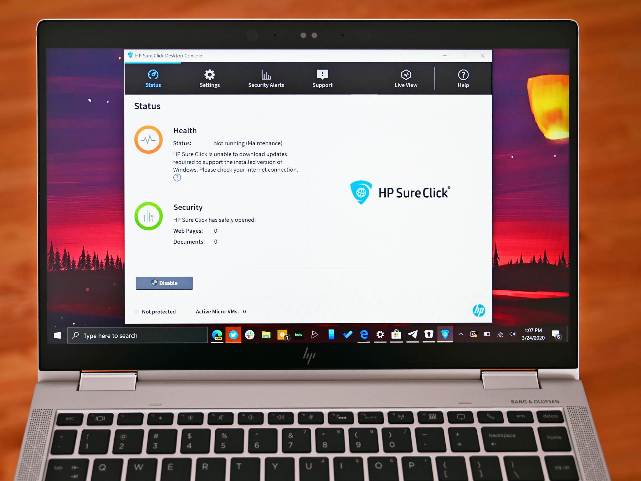 Tecnología Bromium en HP Sure Click