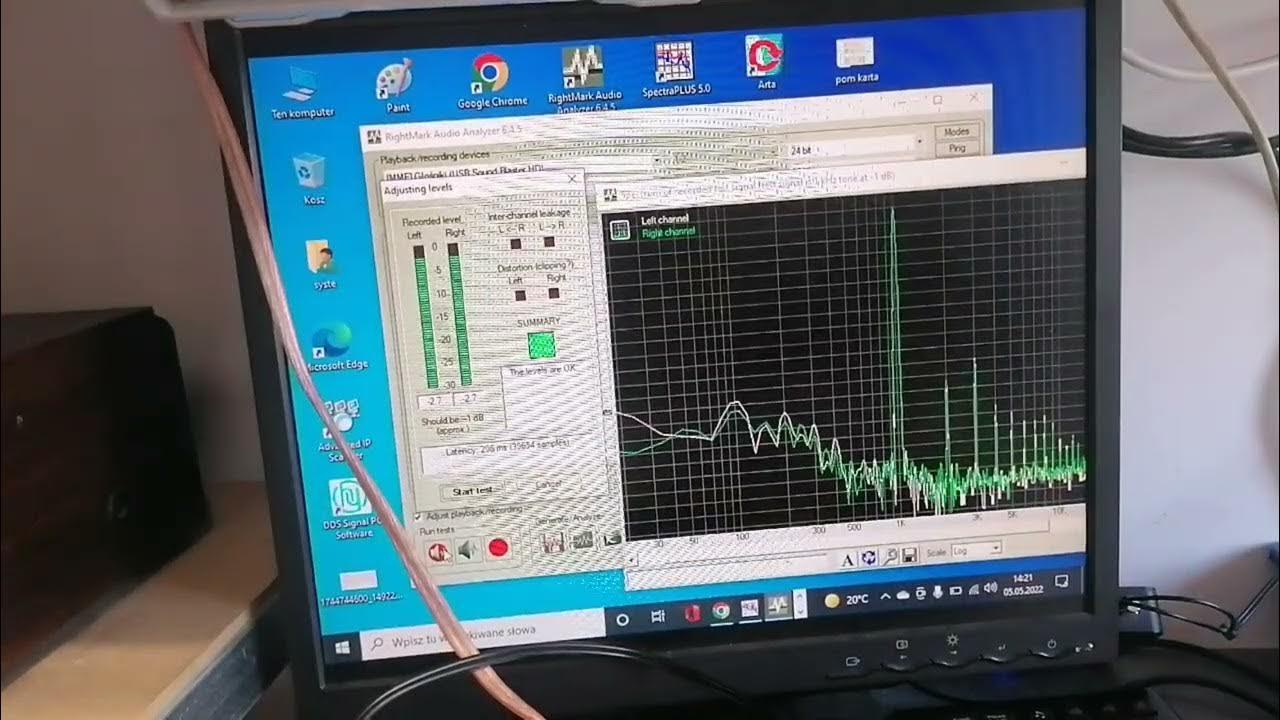 Pruebas con RightMark Audio Analyzer