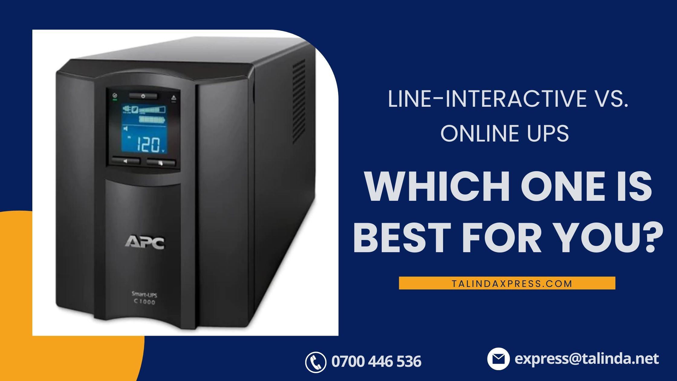 Tiempo de transferencia UPS line interactive y online