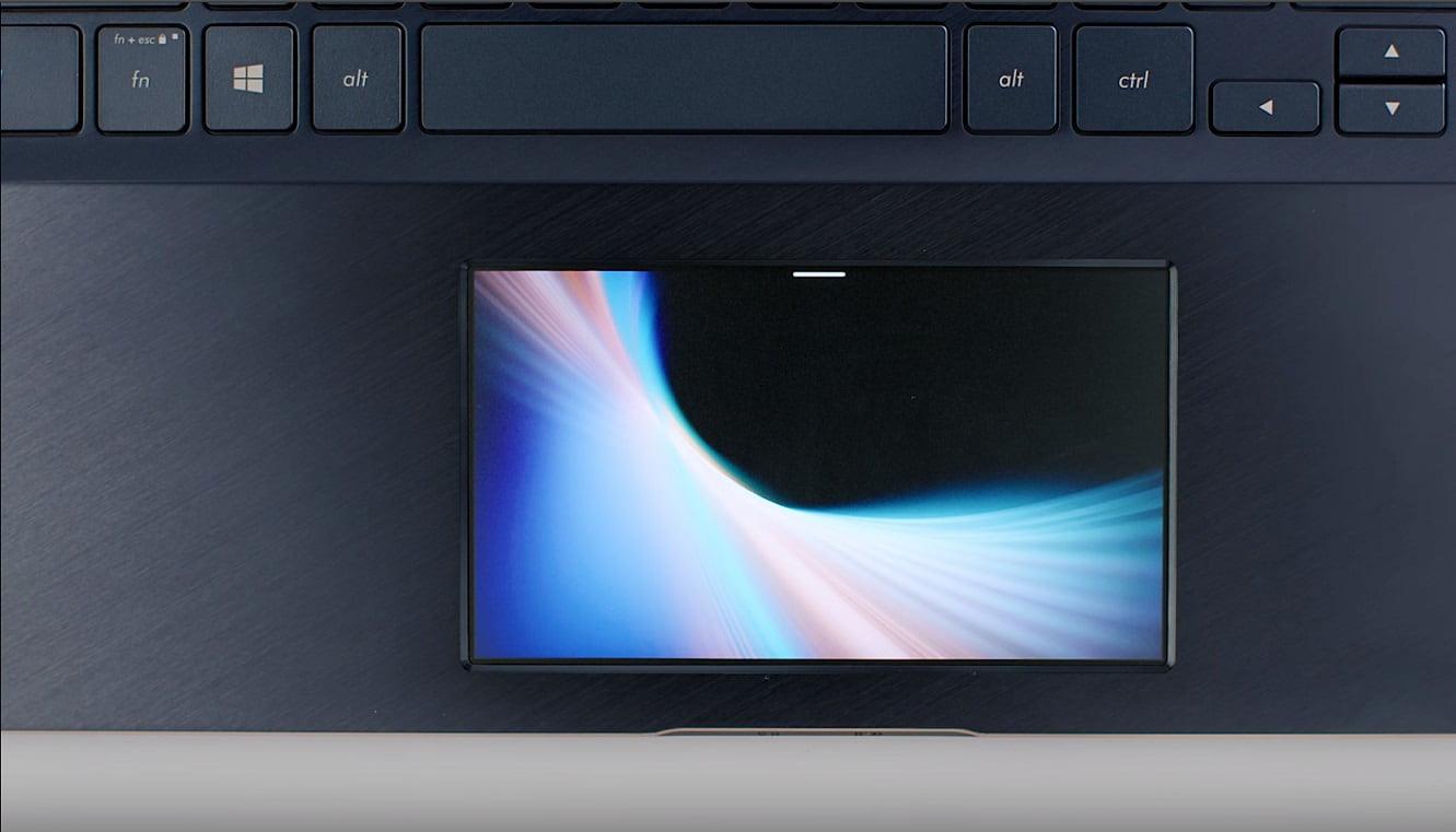 Gestión de ventanas en ASUS ScreenPad