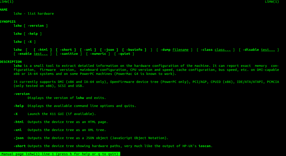 herramientas de linux para informacion de hardware herramientas de linux para informacion de hardware