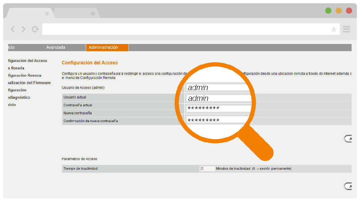 Acceder a la configuración del router