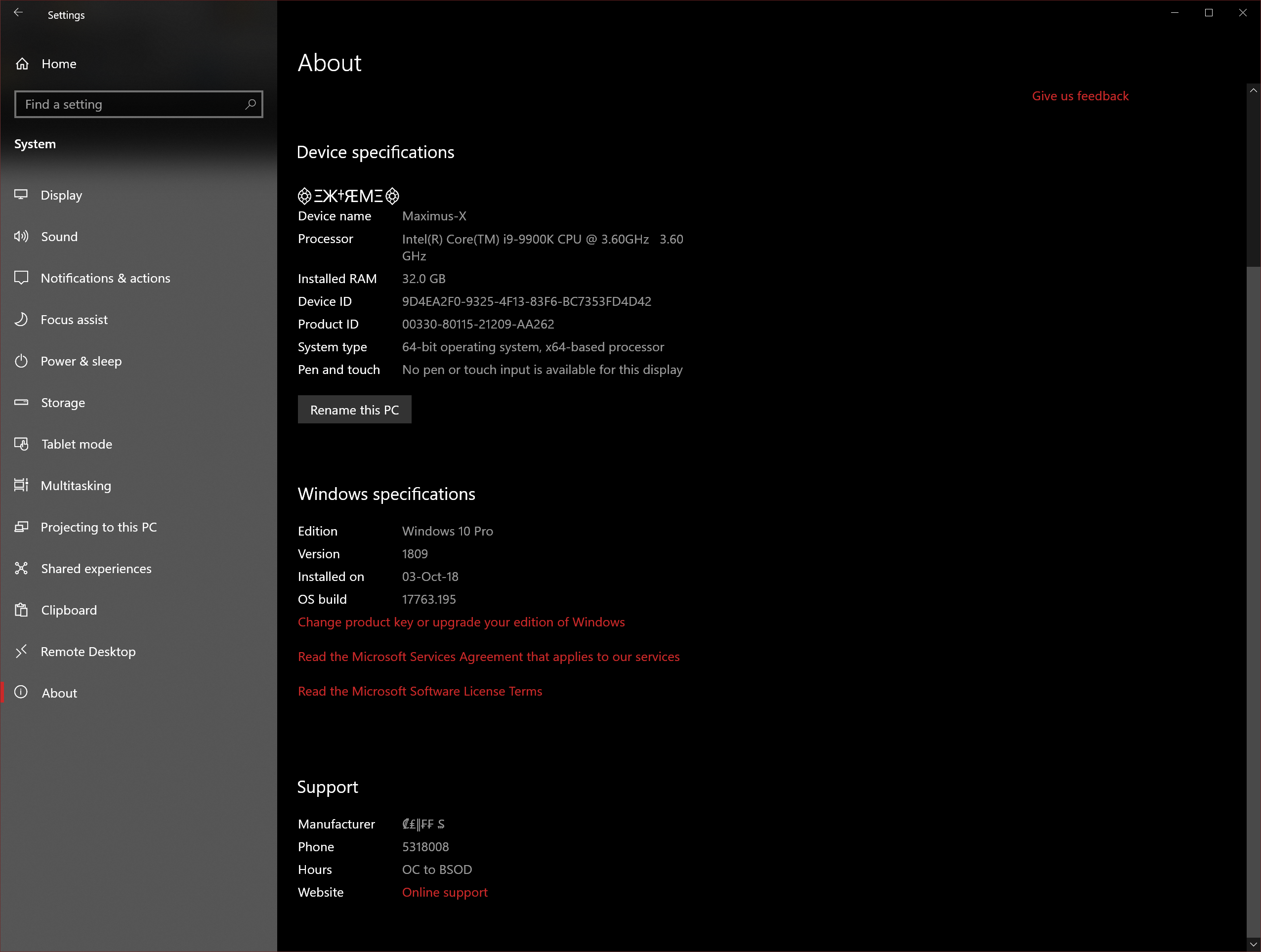 Archivo OEMINFO y logo OEM en Windows