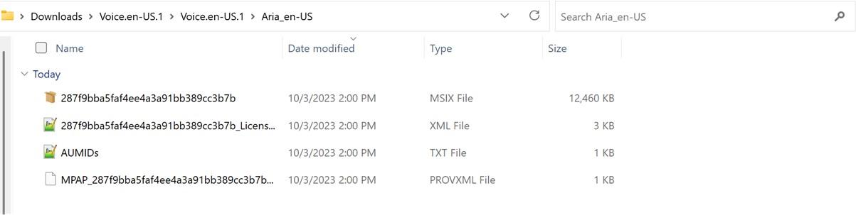 Idiomas y voces disponibles en Windows