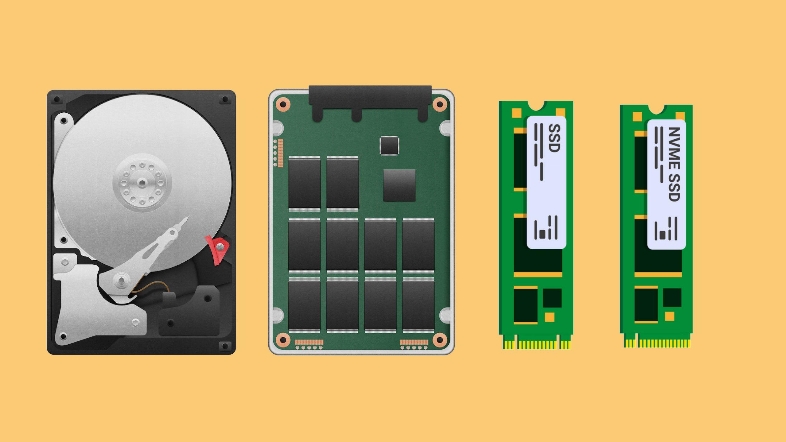 Detalle de RAID con discos SSD y HDD