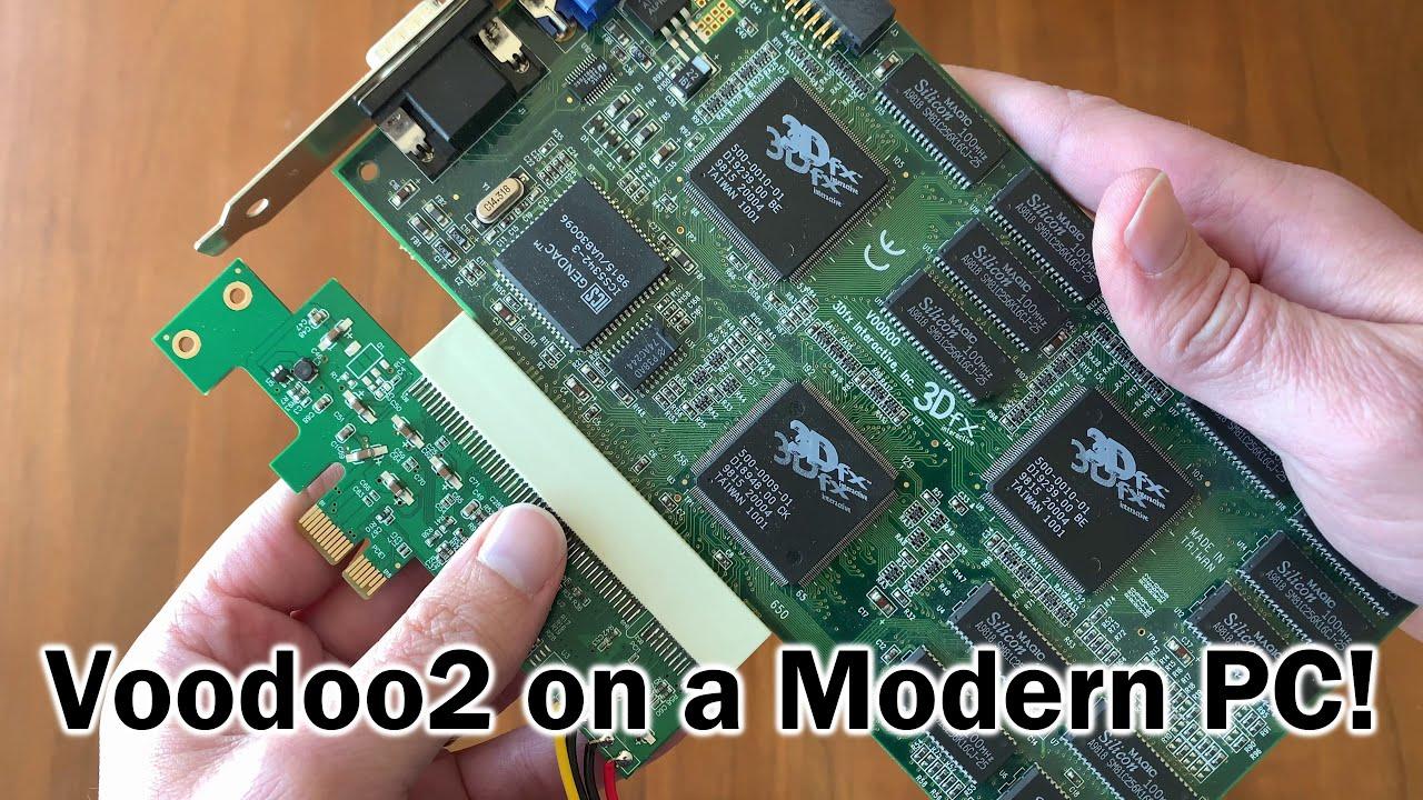 Montaje retro con Voodoo 2 y Ryzen