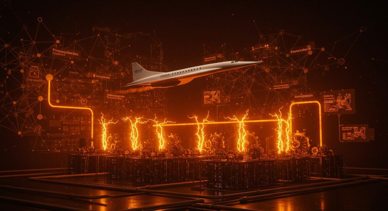 Turbinas Boom Superpower para centros de datos