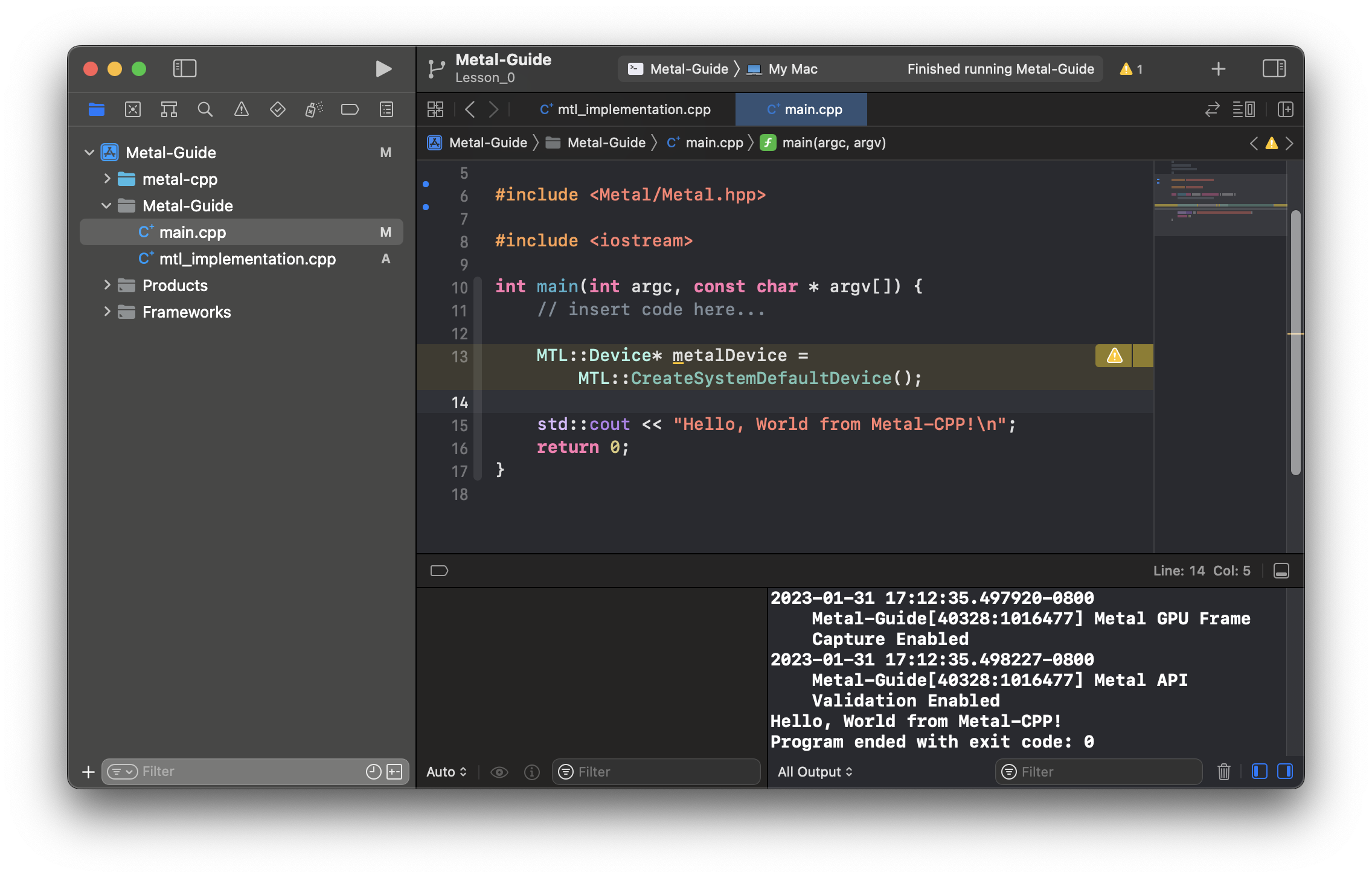 Arquitectura y ejecución de Metal Compute