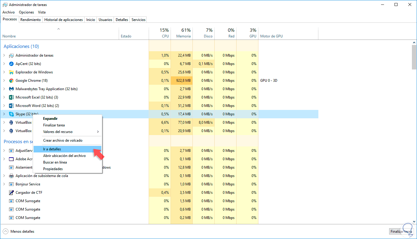 Establecer afinidad de CPU en el Administrador de tareas establecer afinidad administrador tareas