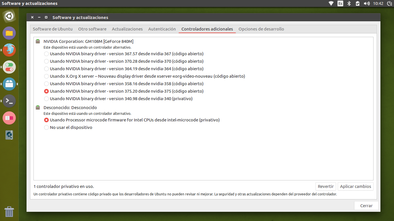 Instalar drivers propietarios GPU en Linux