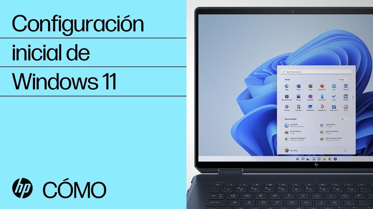 Configuración inicial de un PC nuevo con Windows 11