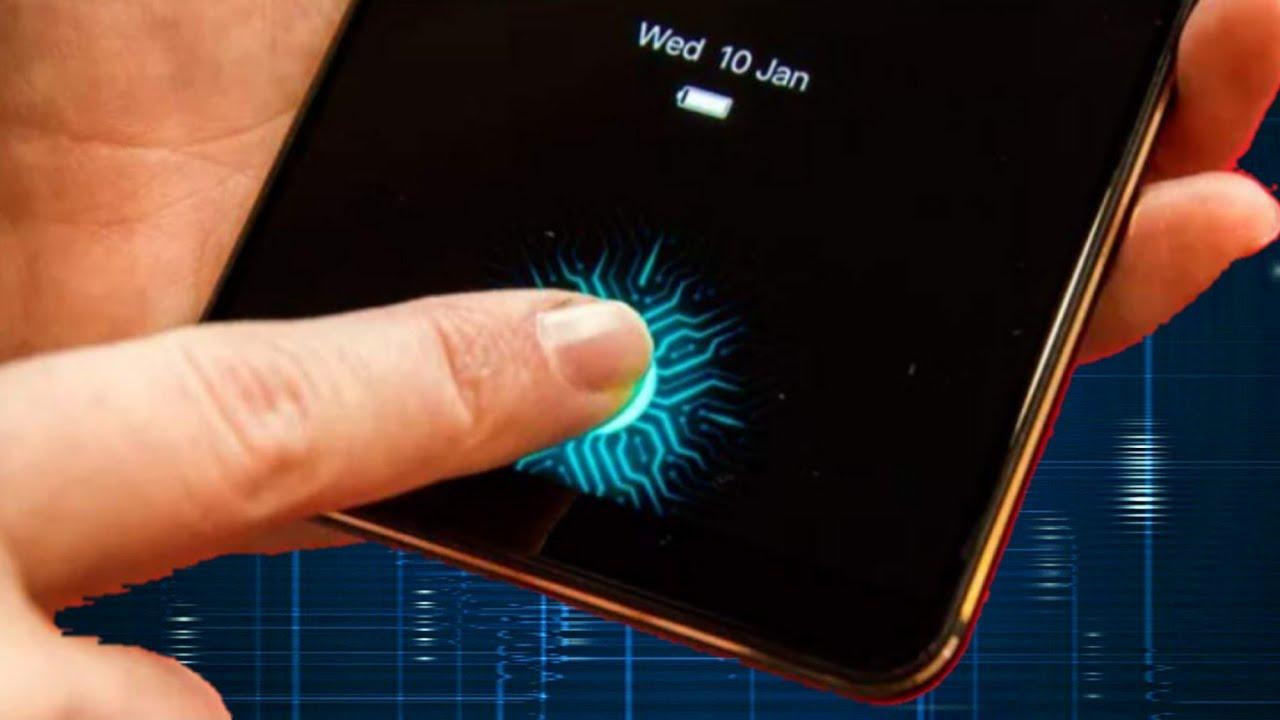 lector de huellas en móvil