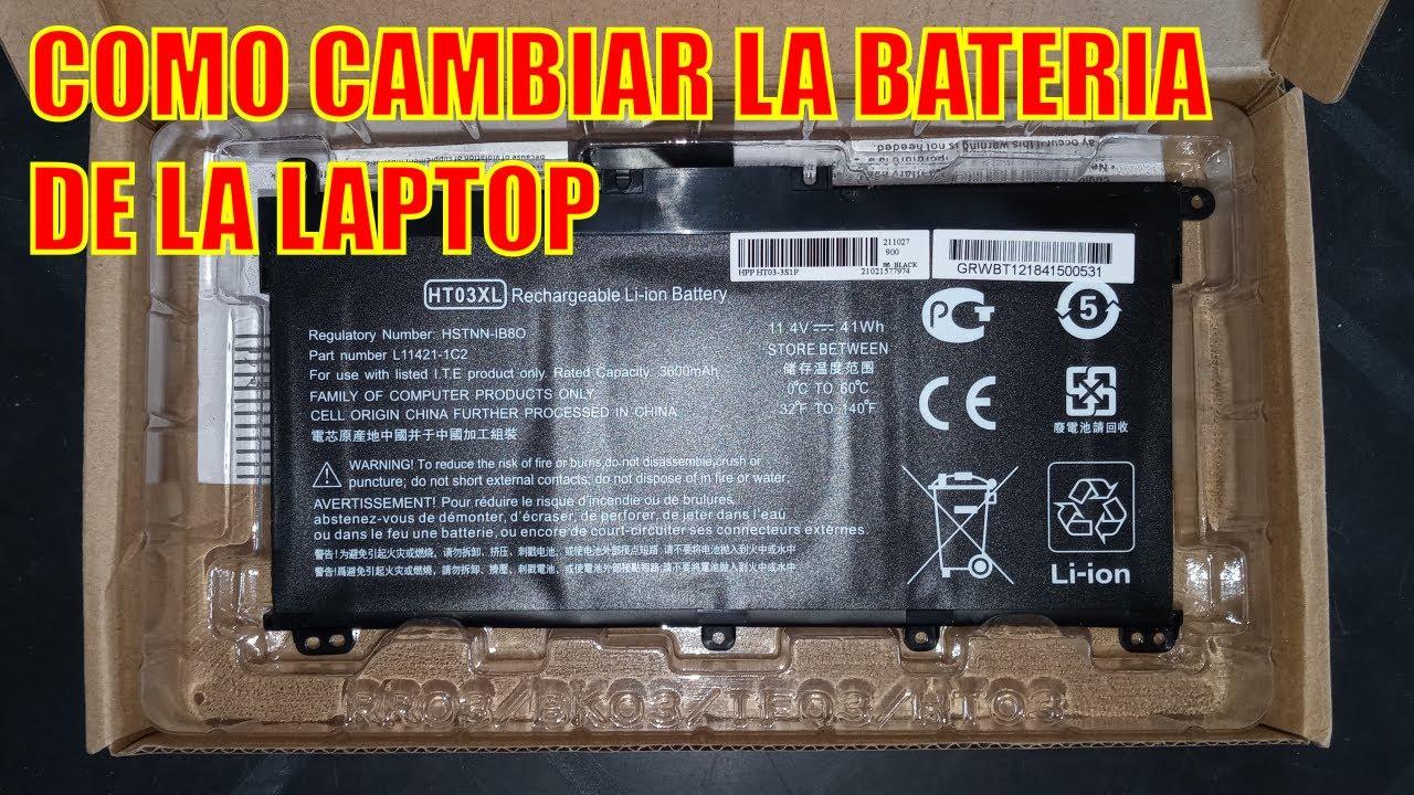 Herramientas para cambiar batería de portátil Herramientas para cambiar batería de portátil