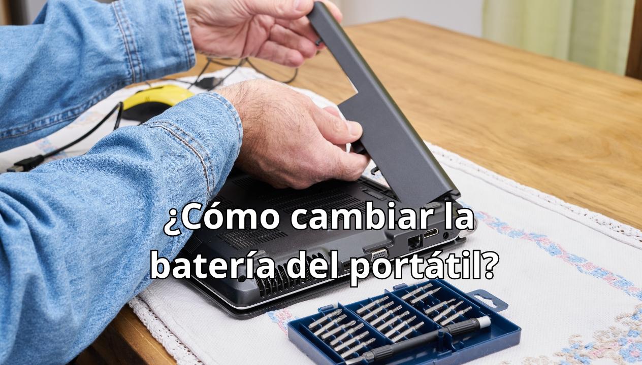 Sustitución de batería en portátil