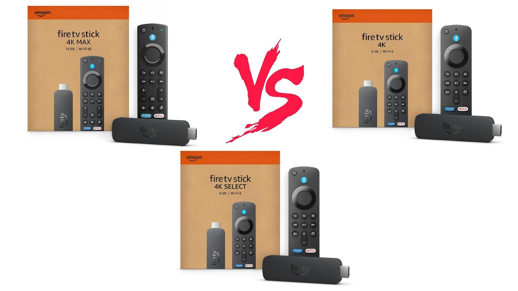 Modelos Fire TV Stick 4K de Amazon