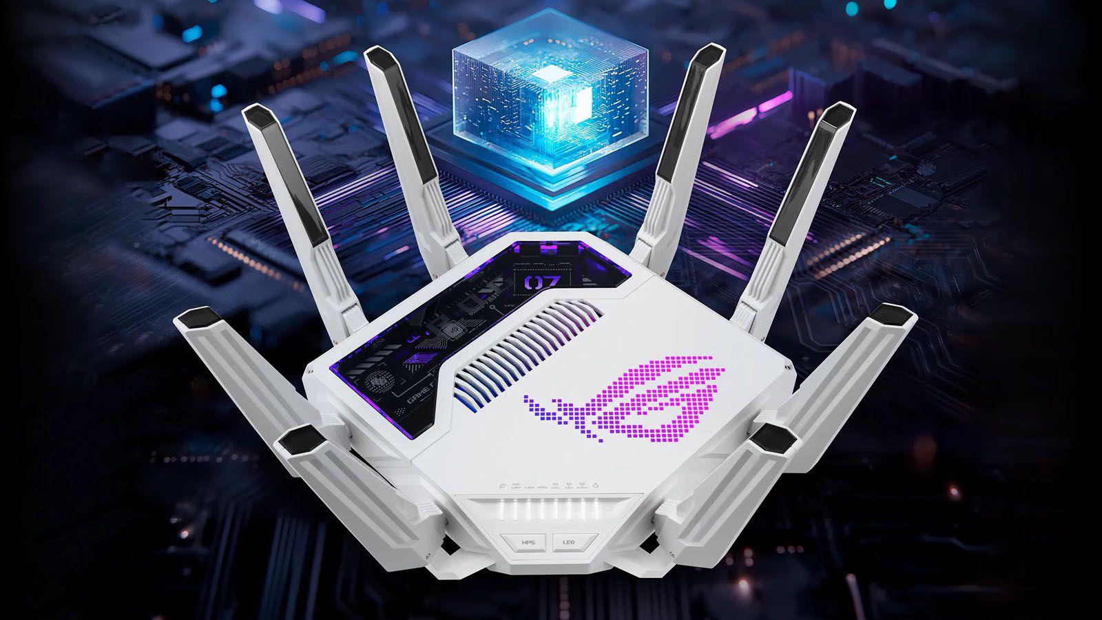 Router gaming WiFi 7 ASUS ROG Rapture GT-BE19000AI